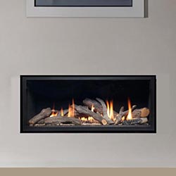 Apex Fires Cirrus X1 HE Trimless Hole in the Wall Gas Fire